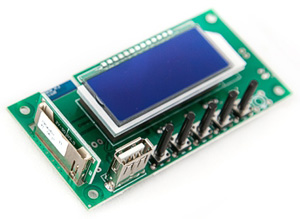 Встраиваемый проигрыватель CVGaudio M023-LCD