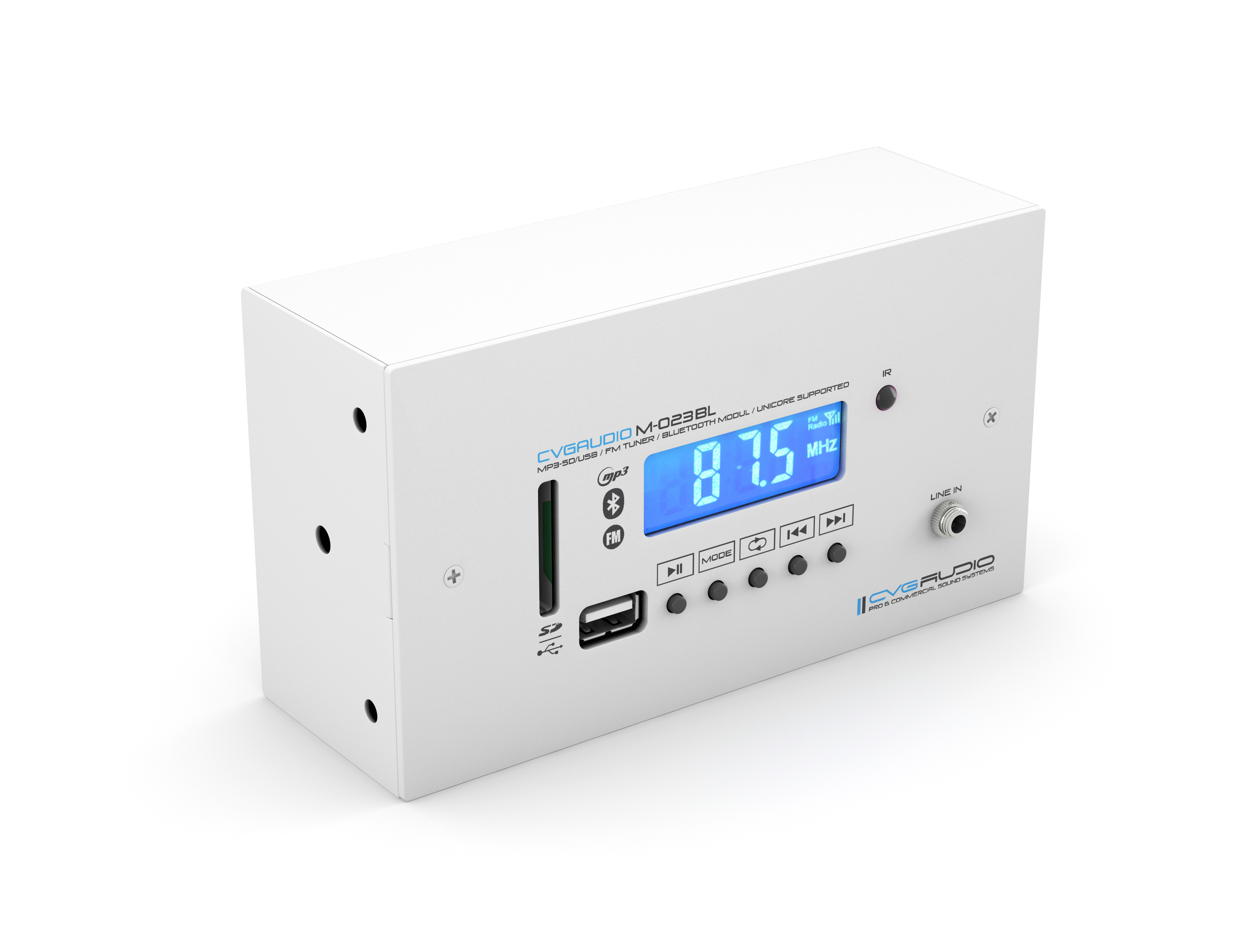 Мультимедийный проигрыватель CVGaudio M-023W, белый