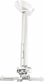 Кронштейн потолочный Wize PR18A-W, на 23кг, 30-46cм