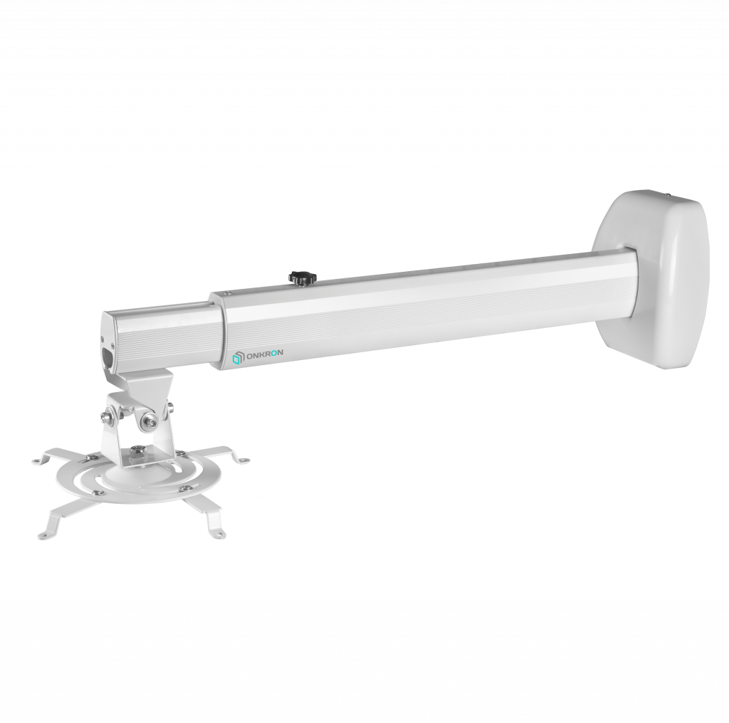Кронштейн настенный  ONKRON K3D, до 10 кг, 72-120 см, белый