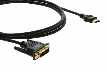 Кабель-переходник Kramer C-HM/DM-15 (4,6м) HDMI(m)-DVI(m) 4K@60Hz (4:2:0) (8544429007)