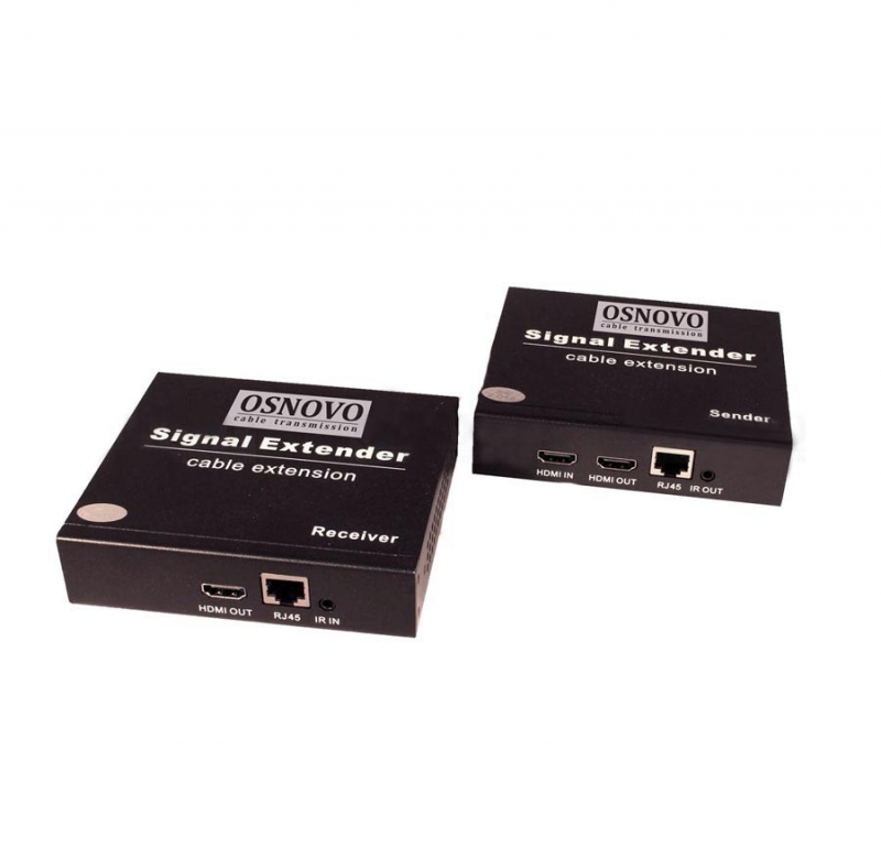 Приемник OSNOVO RLN-Hi/2, HDMI, ИК, RS232 по IP (H.264) до 200м