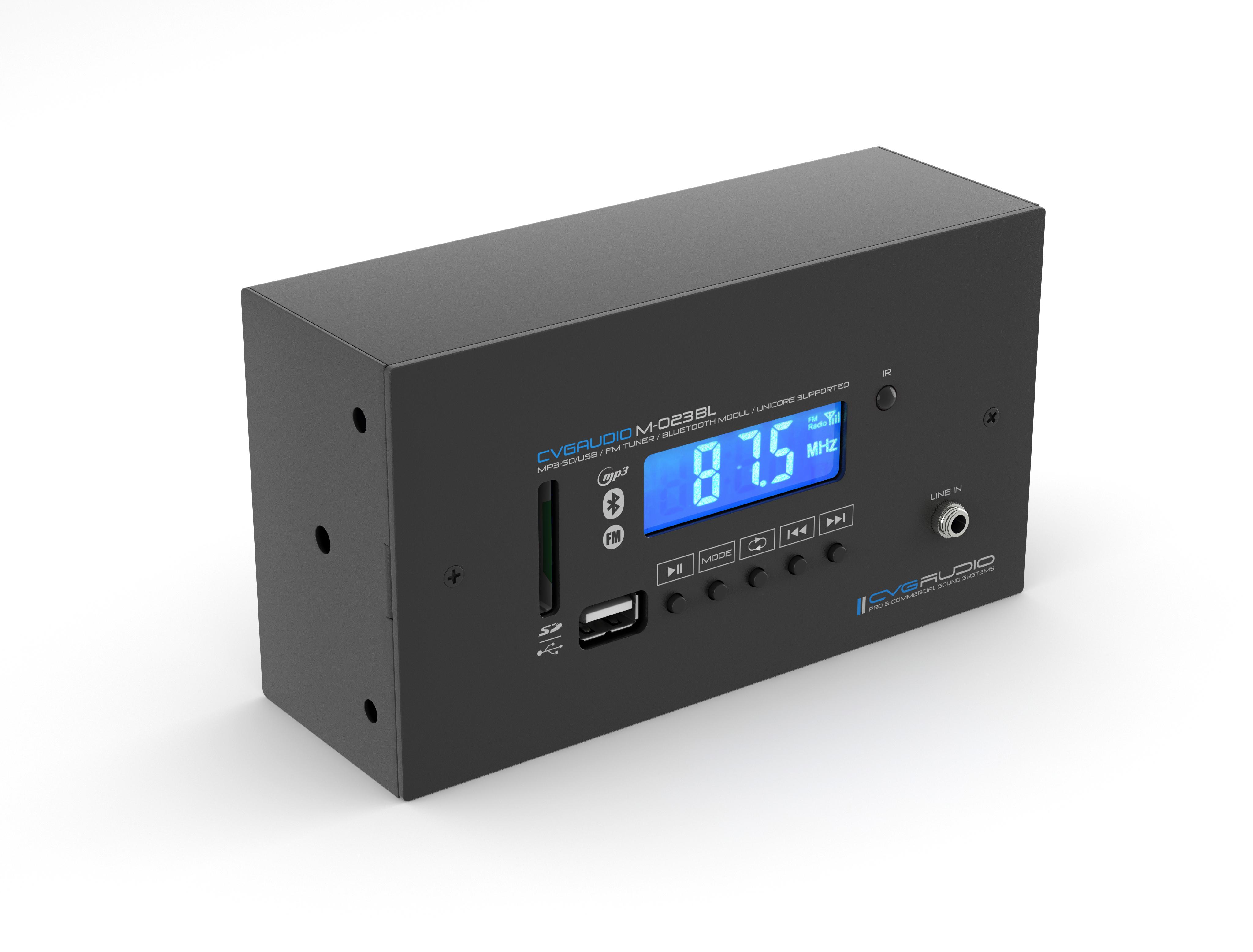 Мультимедийный проигрыватель CVGaudio M-023BL, черный