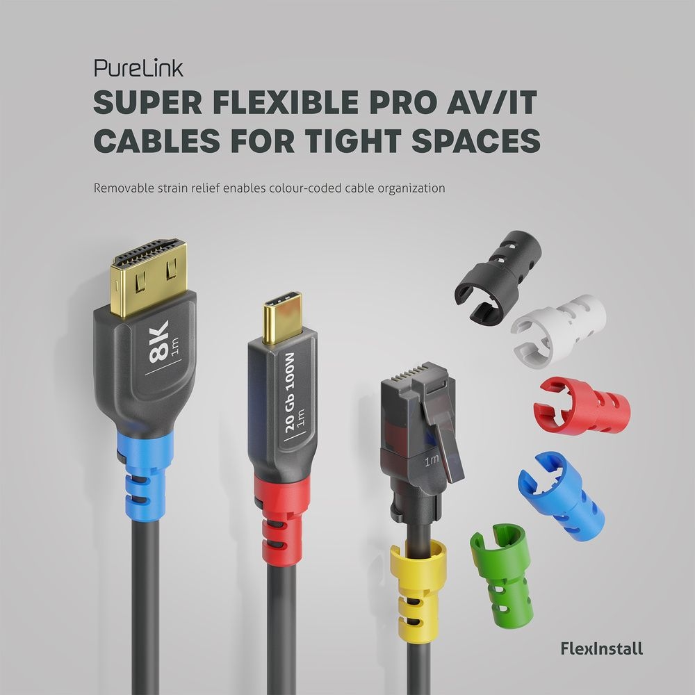 Кабель PureLink FI-H150-150 FlexInstall HDMI Cable 8K, 15m
