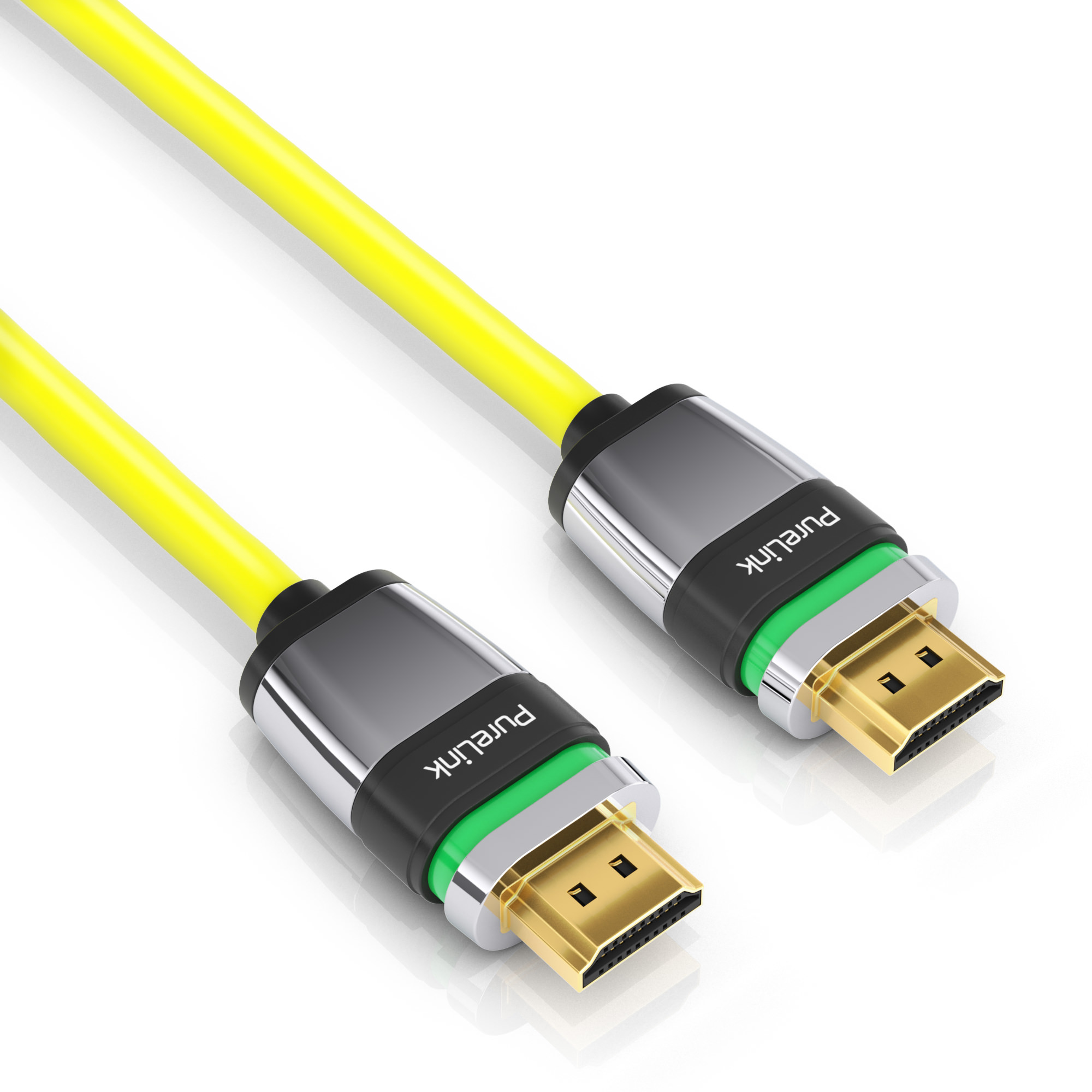Кабель PureLink ULS1020-010 (1м) yellow. HDMI 2.0 (4K) 