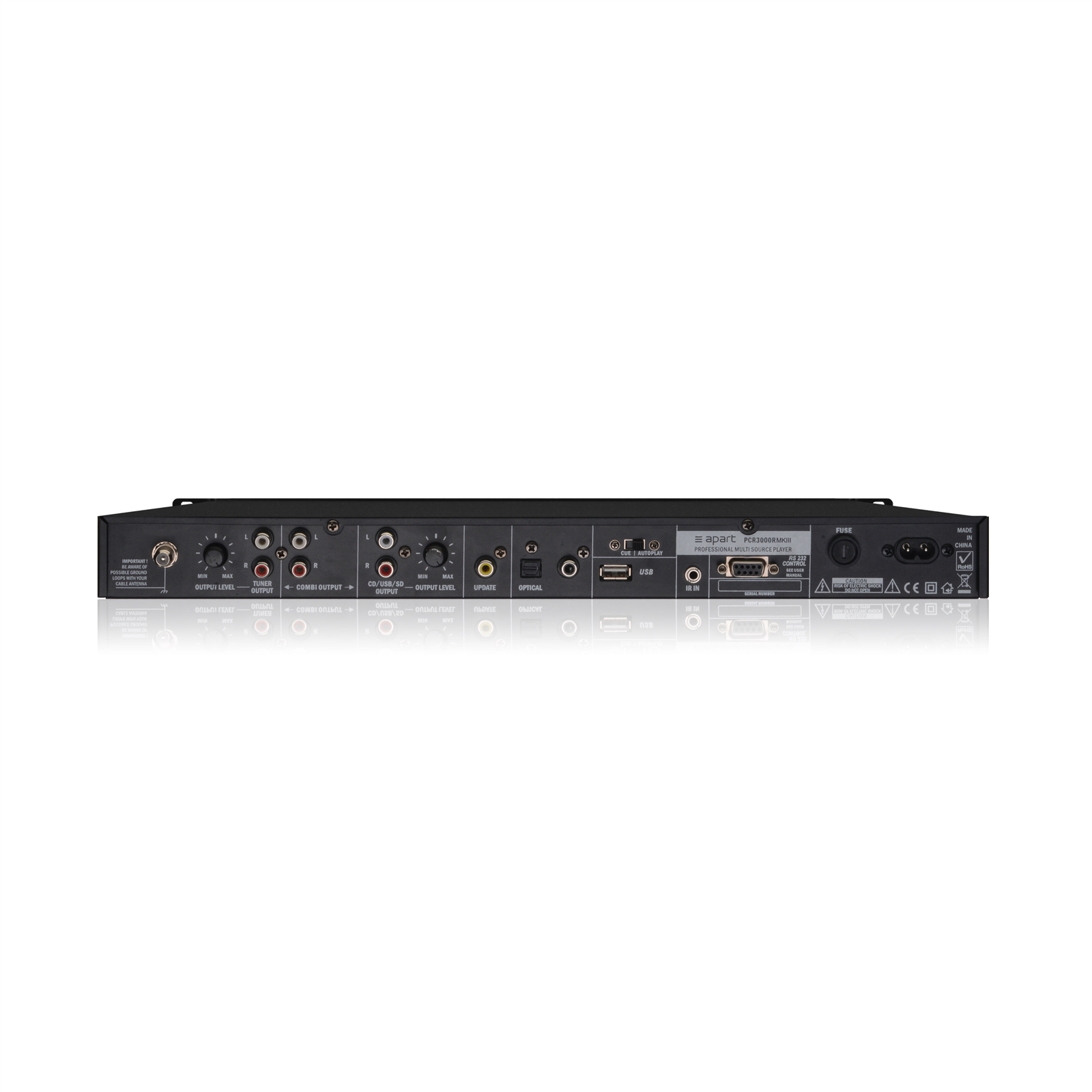 Мультимедийный проигрыватель Biamp PCR3000RMKIII