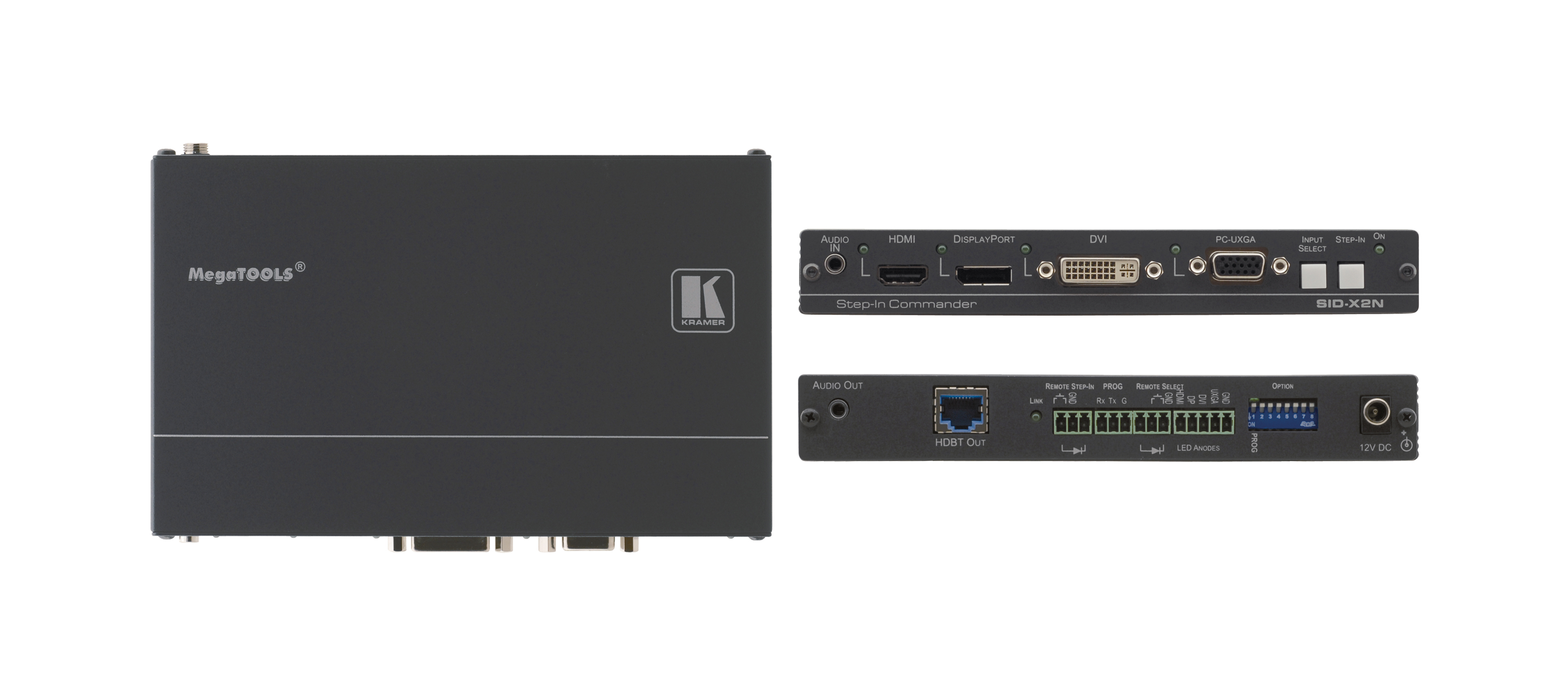 Преобразователь-Передатчик Kramer SID-X2N, HDMI/DVI/DP/ VGA по HDBT