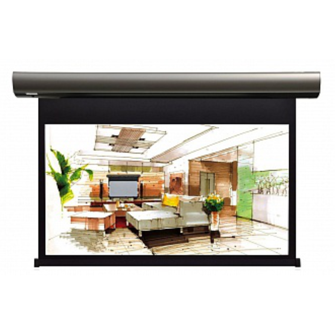 Экран моторизированный Lumien LCC-100107
